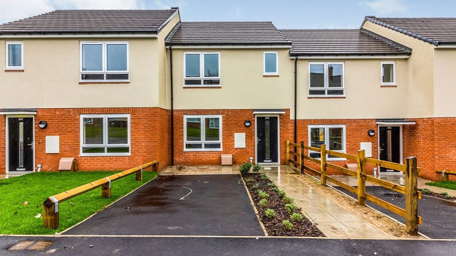 Show home on Nothgate new housing development